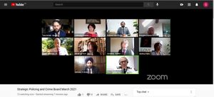 West Midlands Police chief constable Dave Thompson addresses the Strategic Policing and Crime Board