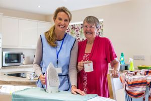 The charity's Help at Home service enables people to live independently within their own home.