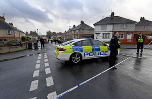 Two men were stabbed on Kilvert Road in Wednesbury on Thursday.