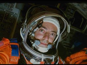 Supporting image for story: From space to Wolverhampton: An astronaut with his feet firmly on the ground