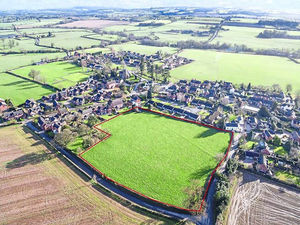 Supporting image for story: Shropshire village homes plot on the market for £1 million
