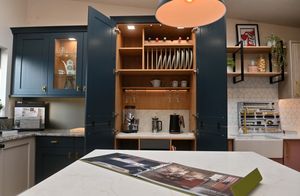 Inside the showroom