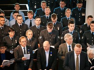 Supporting image for story: Annual Shrewsbury thanksgiving service honours Battle of Britain heroes