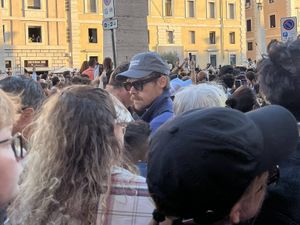 Supporting image for story: Holy smoke! Divine intervention for Harry Styles’ haircut in Rome