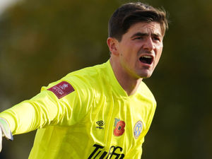 Supporting image for story: Steve Cotterill feels for his Shrewsbury goalkeeper Harry Burgoyne