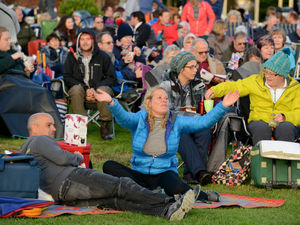 Supporting image for story: Proms in park proves a hit