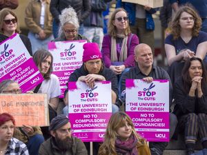 Supporting image for story: Edinburgh University lecturers walk out again in dispute over savings plan