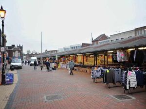 Supporting image for story: Traders move into new stalls in £6.7m Dudley Market revamp