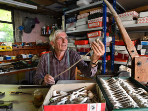 Supporting image for story: Rex keeping ancient pipe art alive