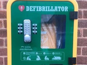 Supporting image for story: New defibrillator donated to Sandwell park