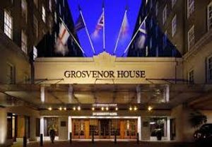 Grosvenor House Hotel on London Park Lane