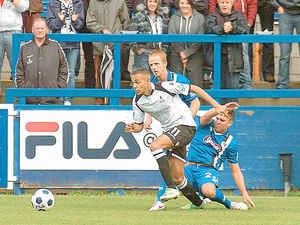 Supporting image for story: AFC Telford boss urges Luke Hubbins to be creative