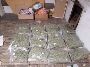 Supporting image for story: Four charged after drugs haul and £30,000 cash seized in raid