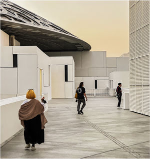 Colin Macklin - Entering the Louvre Abu Dhabi
