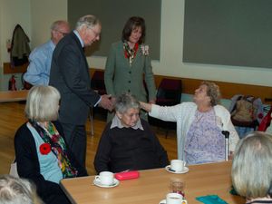 Supporting image for story: Royal visit for volunteers at town's 'hub of the community'