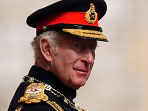Charles in military uniform