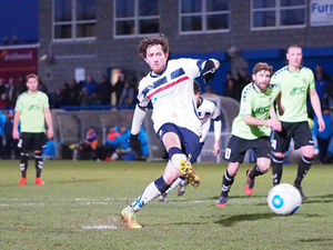 Supporting image for story: AFC Telford goal ace Josh Wilson aiming for more goals