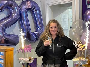 Sarah Probert celebrating 20 years in Bridgnorth