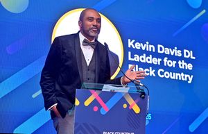 Kevin Davis from the Ladder for the Black Country at the Black Country Apprenticeship Awards 2025 