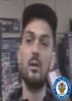 Do you know this man? Police want to talk to him after a bag was stolen in Corporation Street, Birmingham.
