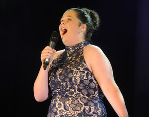 Keira Crockett on stage