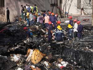 Supporting image for story: British man survives Gatwick-bound Ahmedabad plane crash – reports