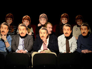 Supporting image for story: John Challis: Here I was greeted by a sea of faces - all mine