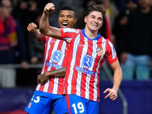 Supporting image for story: Julian Alvarez at the double as Atletico Madrid seal comeback win