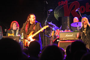 Roy Wood and his Rock 'n' Roll Band at the Robin 2. Pic: Chris Rawlins