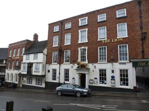 Supporting image for story: Windows smashed in attack on historic Shrewsbury hotel