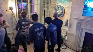 The last dart, nice one John!