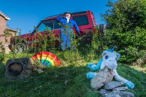 Rainbows and wartime costumes are a popular theme. Photo: Andy Udall Photography