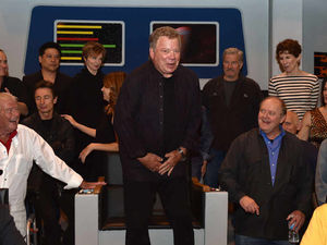 Supporting image for story: It's Beam me up Scotty! William Shatner at Star Trek convention in Birmingham - WATCH
