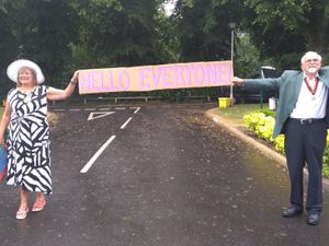 Supporting image for story: Mayor pays special distanced visit to care home