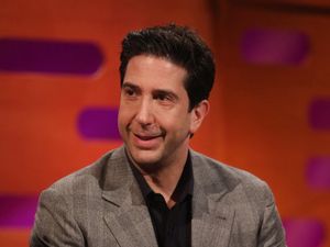 Supporting image for story: David Schwimmer says he served Rod Stewart divorce papers