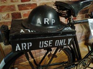 An ARP bicycle to be displayed at the exhibition.