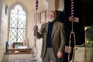 John Maclean, 90, now Tower Captain, rang this exact bell 80 years ago - and will ring it again for VE Day