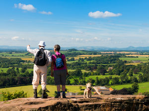 Supporting image for story: Father and son put Shropshire in the frame with book