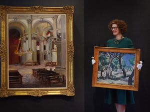 Supporting image for story: Scottish Colourist paintings reunited after more than 70 years ahead of auction