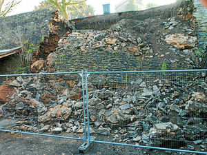 Supporting image for story: Ludlow town walls repairs may cost £1m