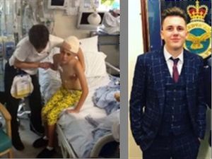 Supporting image for story: Kian comes through for charity