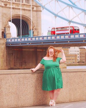 Kirsty in London. Photo: Instagram @Kirstyleannetravels @callmeadventurous