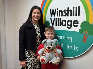 Supporting image for story: Helpful Bear becomes life-changing companion for Staffordshire schoolboy