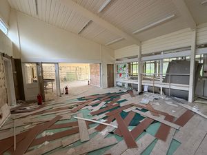 The interior of the former Probert Road Nursery in Oxley, Wolverhampton