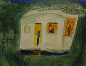 Painting by Lee Lewis