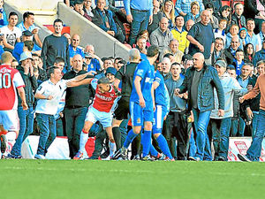 Supporting image for story: Fan given match ban for assaulting Kidderminster Harriers player