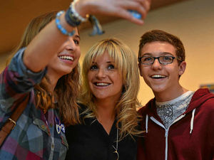 Supporting image for story: Helen Skelton ready for selfie with Shropshire fans at social media gathering