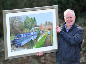 Supporting image for story: Artist Graham sells prints to raise funds for village