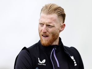 Ben Stokes during an England training session (Richard Sellers/PA)