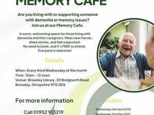 Supporting image for story: Memory Café at Broseley Library – July Session